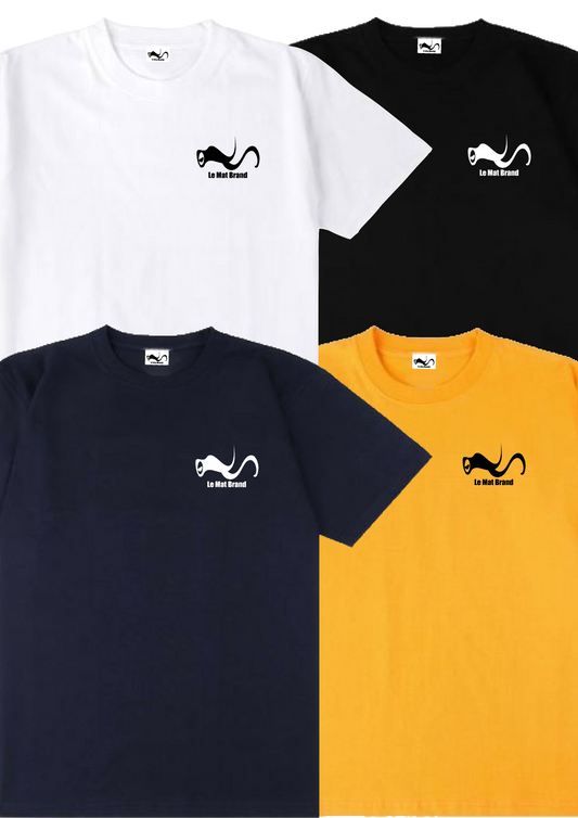 Le Mat Brand ロゴ入り ド定番Tシャツ