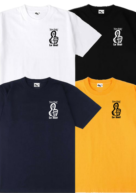 Nice Fish! ロゴ入り ド定番Tシャツ