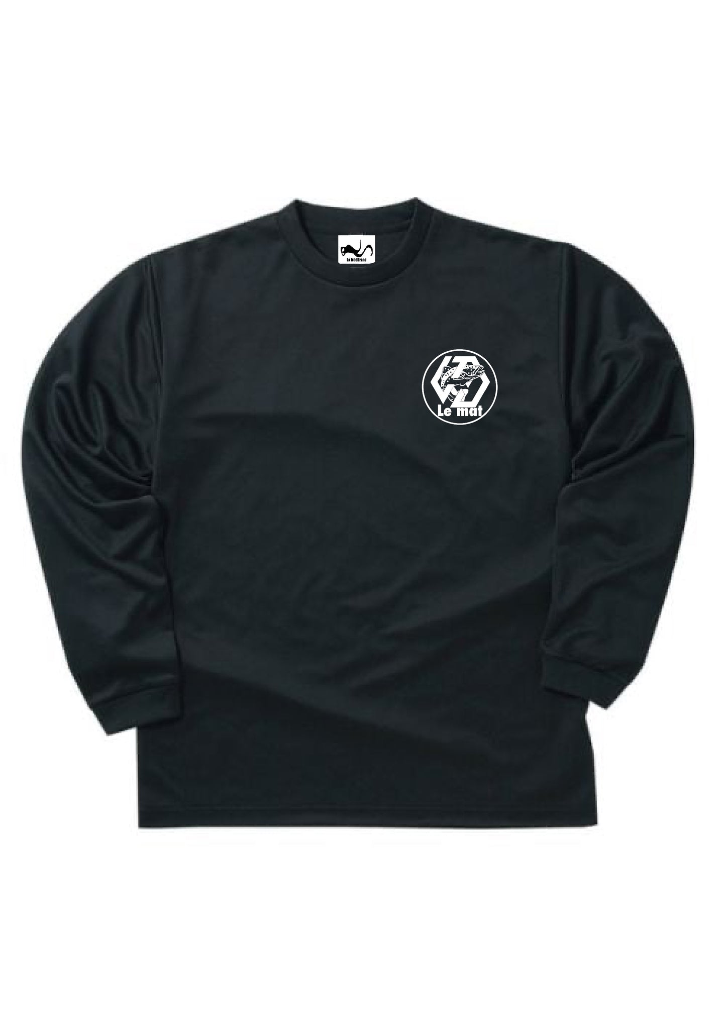 Le Mat Lure ロゴ入り 長袖ドライTシャツ