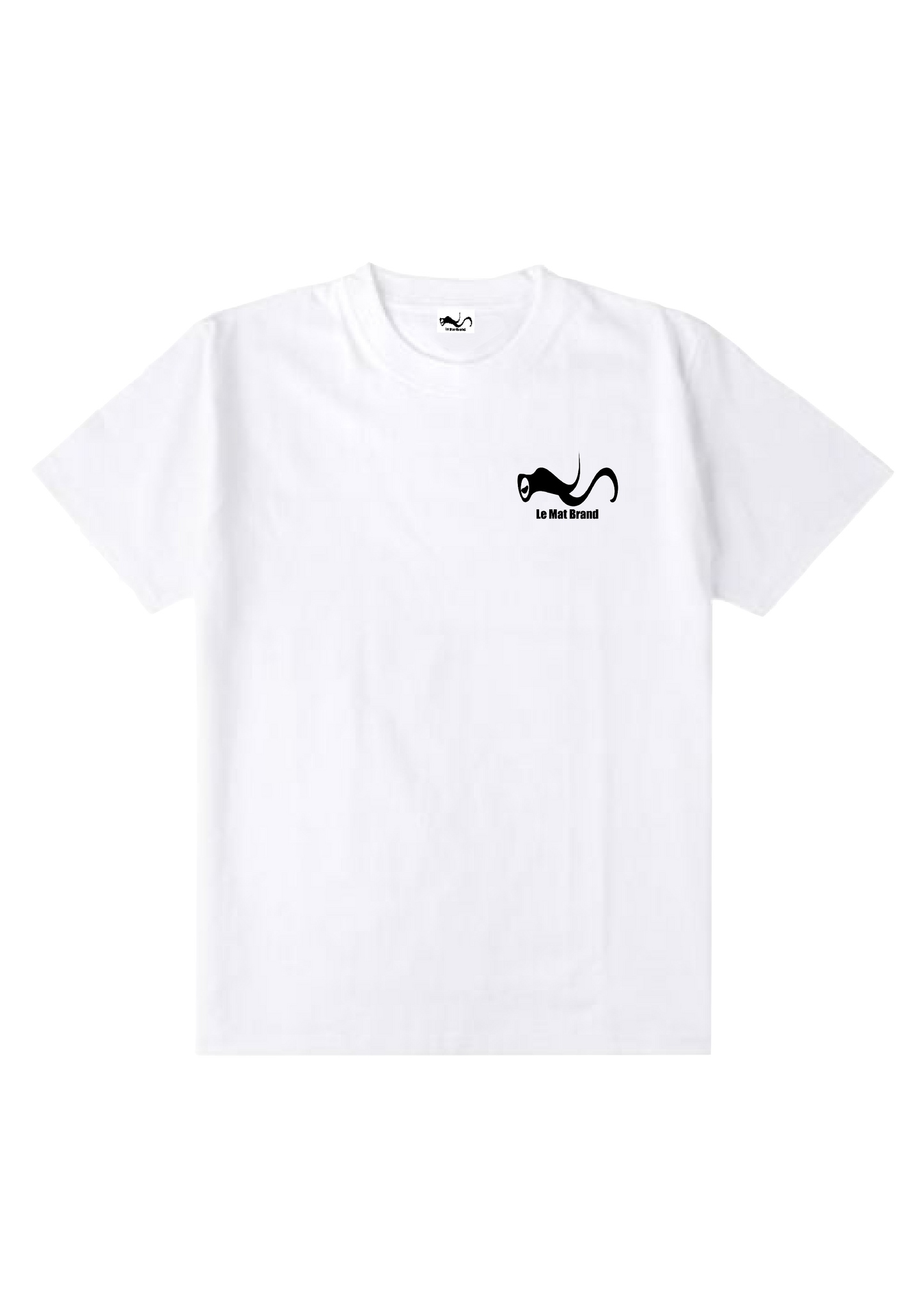 Le Mat Brand ロゴ入り ド定番Tシャツ