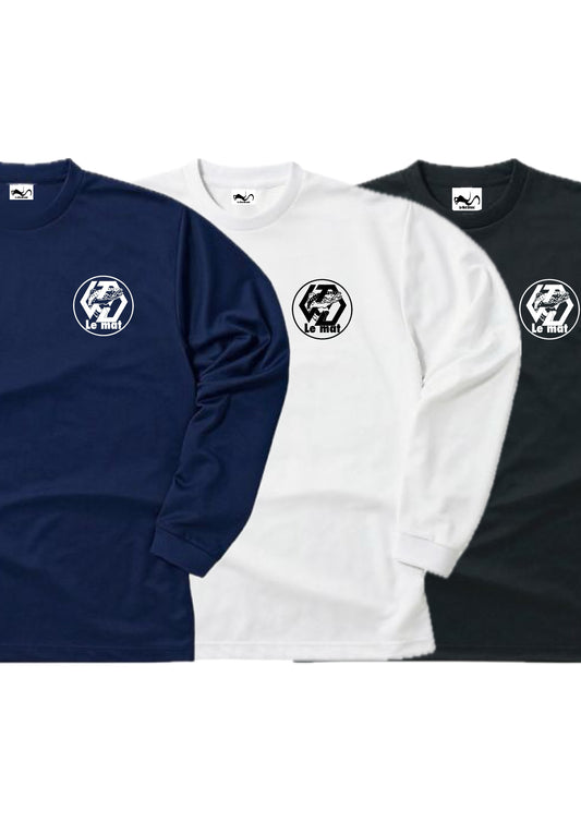 Le Mat Lure ロゴ入り 長袖ドライTシャツ