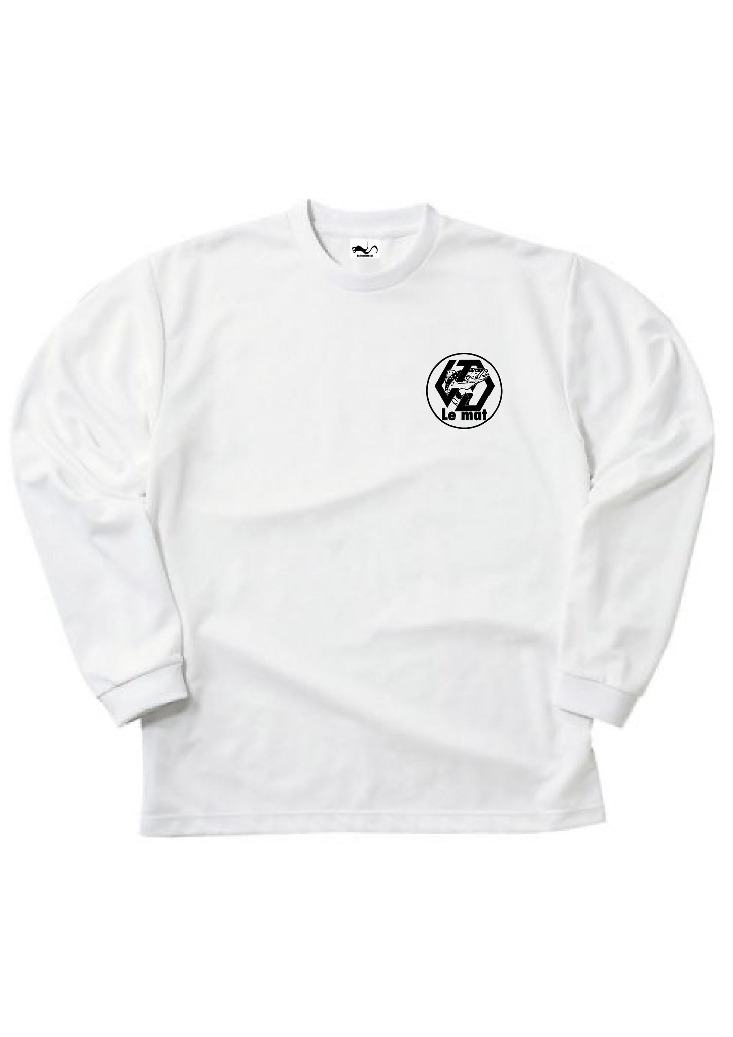 Le Mat Lure ロゴ入り 長袖ドライTシャツ