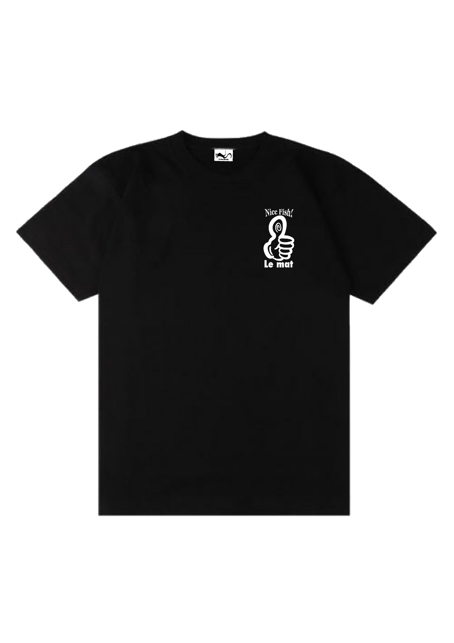 Nice Fish! ロゴ入り ド定番Tシャツ