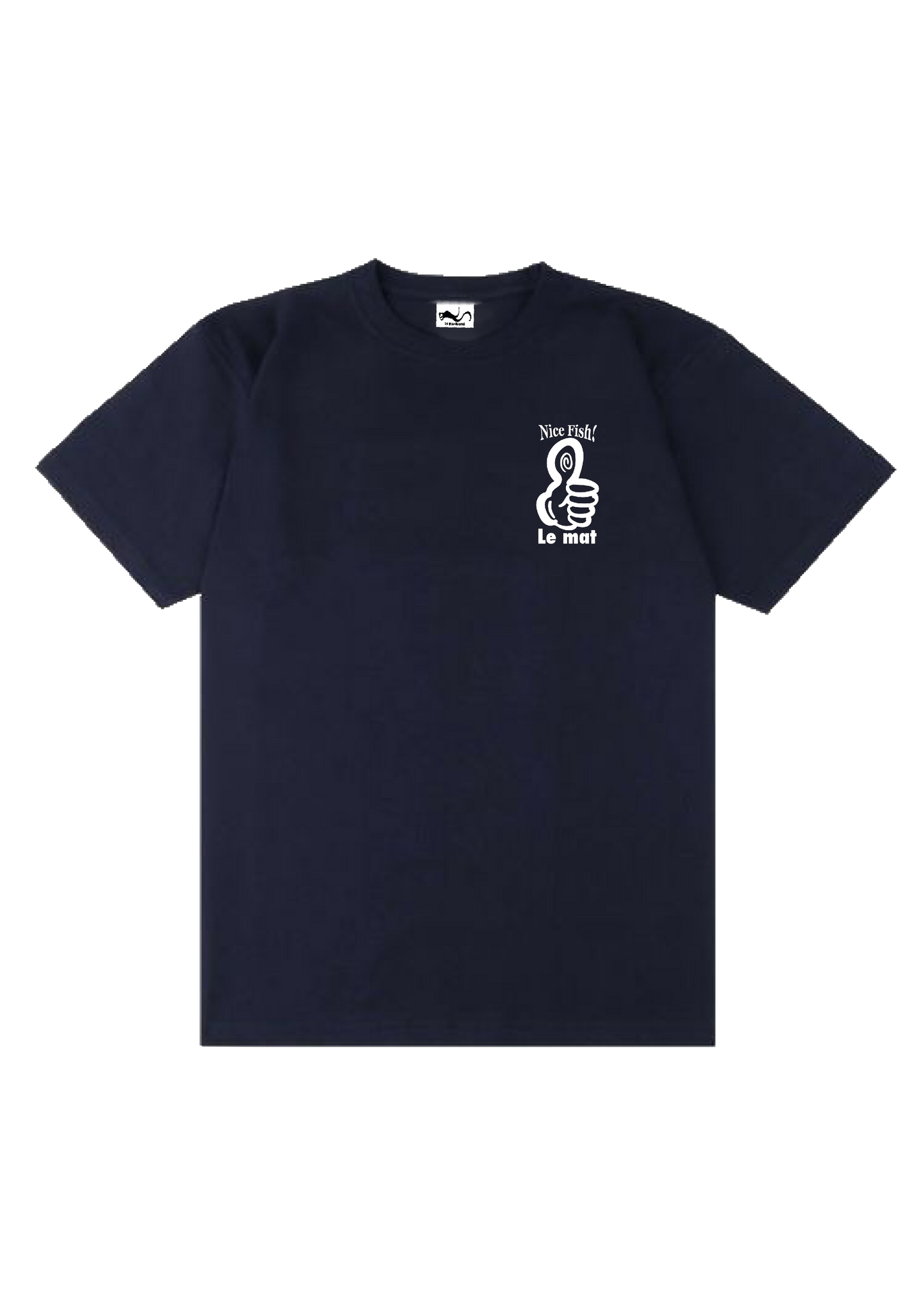 Nice Fish! ロゴ入り ド定番Tシャツ