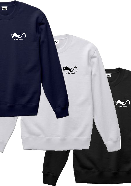Le Mat Brand ロゴ入り スウェットトレーナー